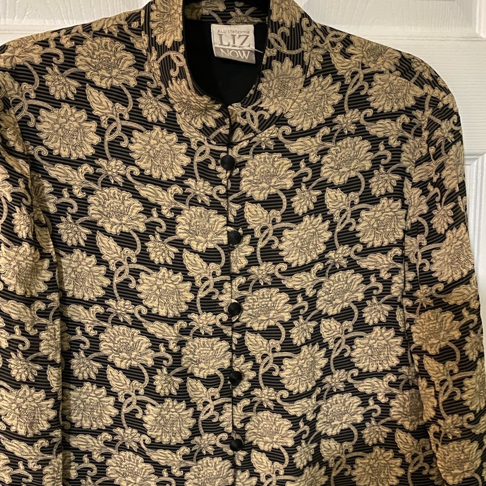 Liz Claiborne Asian-Style Inspired Shirt